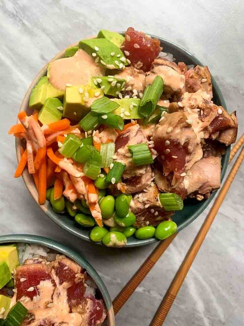 spicy-tuna-poke-bowl-healthy-recipes-jordo-s-world