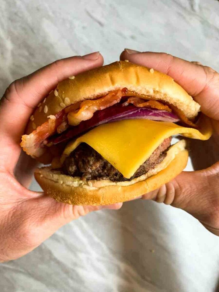 Bacon Gouda Turkey Burgers Jordo's World