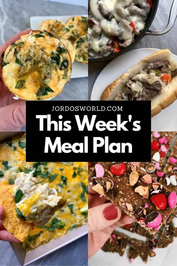 Free Weekly Meal Plan #16 - Jordo's World