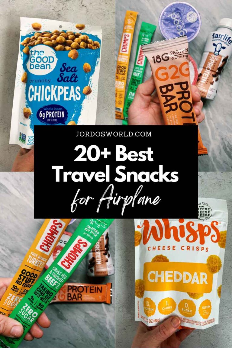Snacks For Airplane