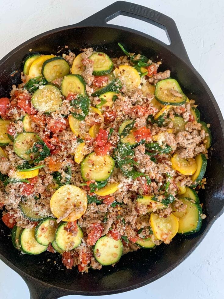 Ground Turkey Skillet with Veggies Jordo's World