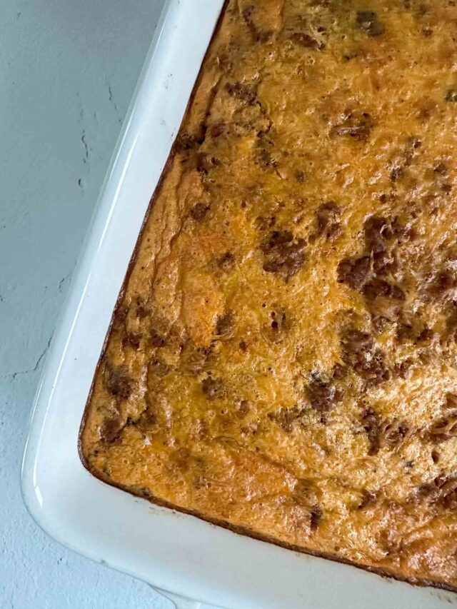 Chorizo Breakfast Casserole Jordo's World