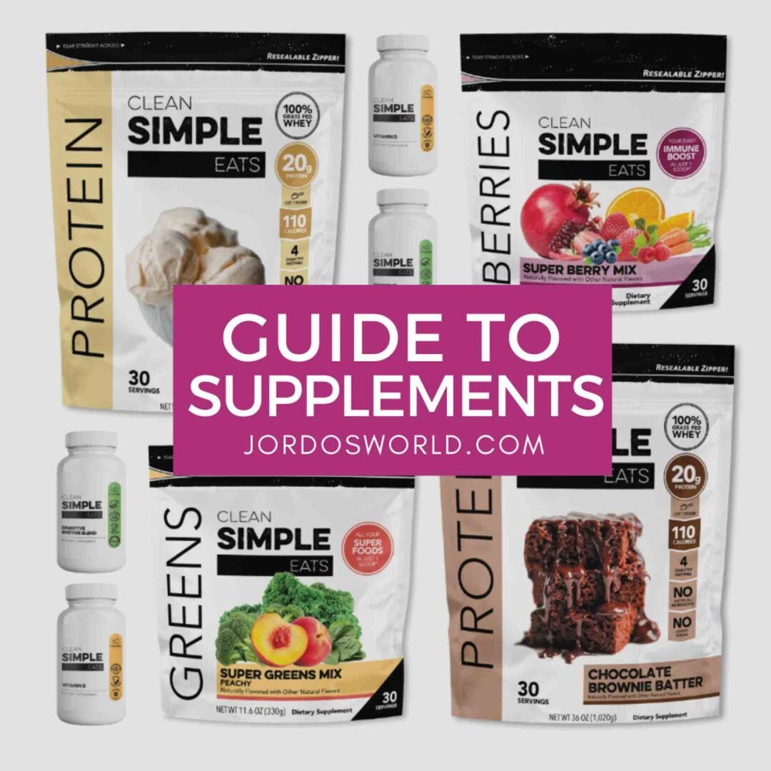 Supplements Guide Popular Supplements Explained Jordo's World