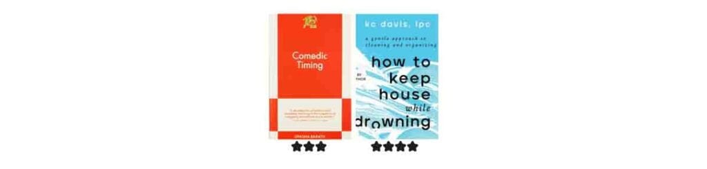 These are the pictures and star ratings of the 2 books I read in May.