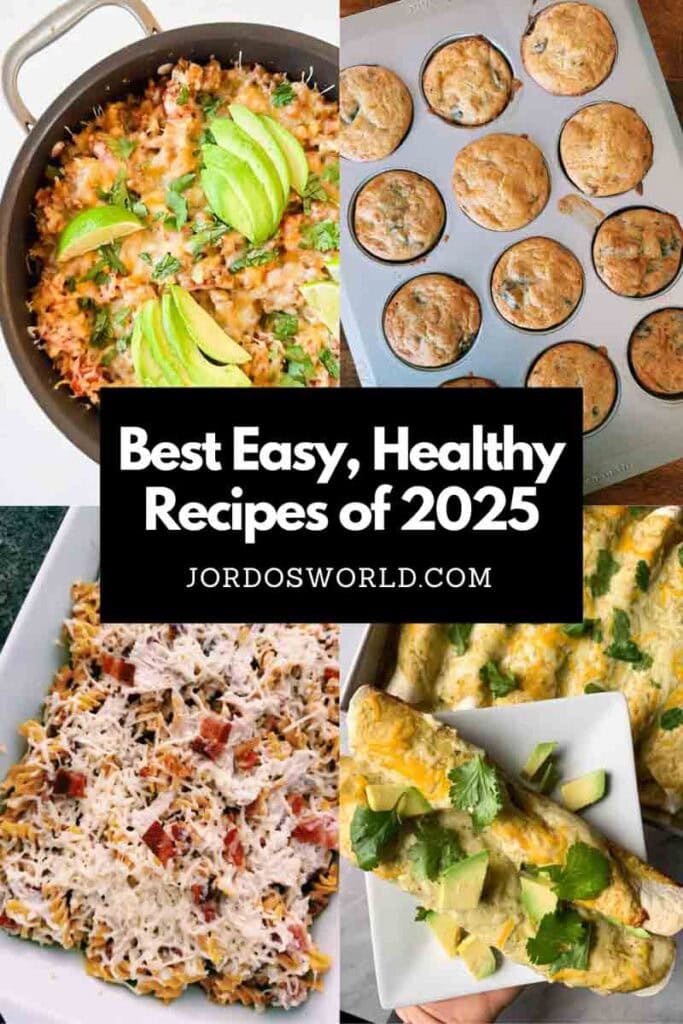 The best recipes of 2025 featuring chicken enchiladas, mcgriddle bites, chicken bacon ranch casserole and chicken veggie skillet